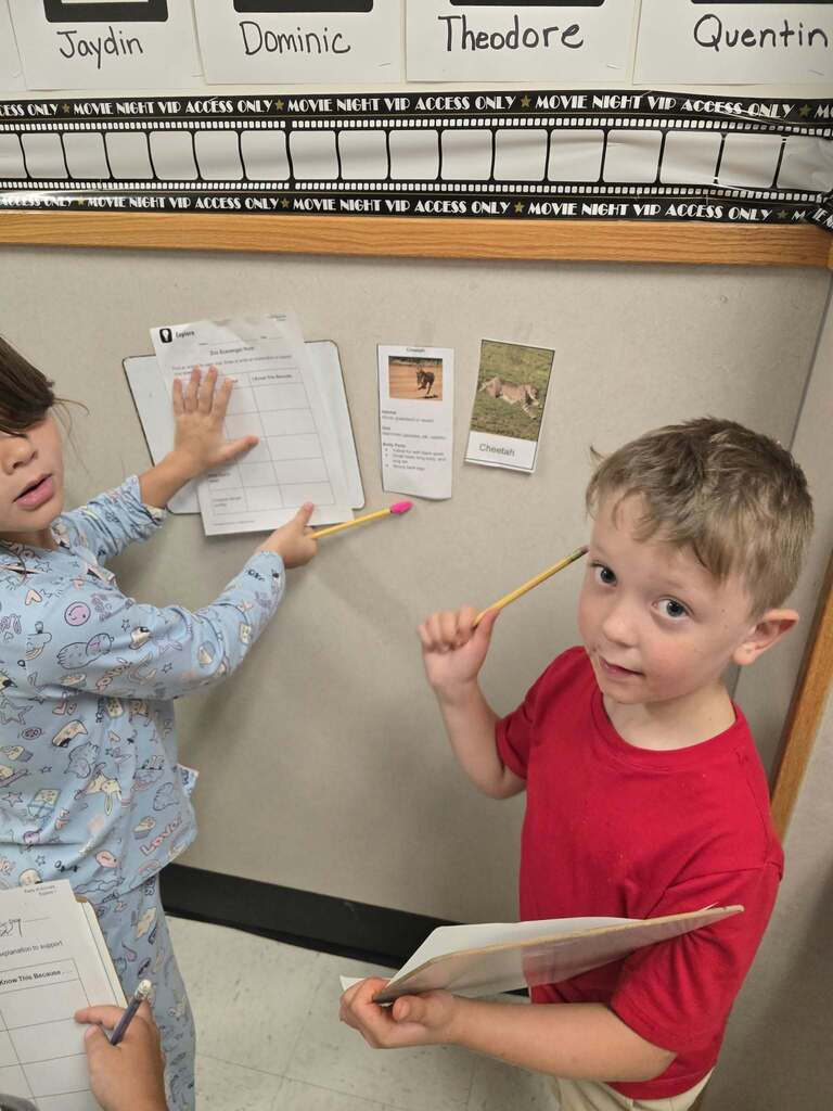 First Grade Animal Scavenger Hunt!