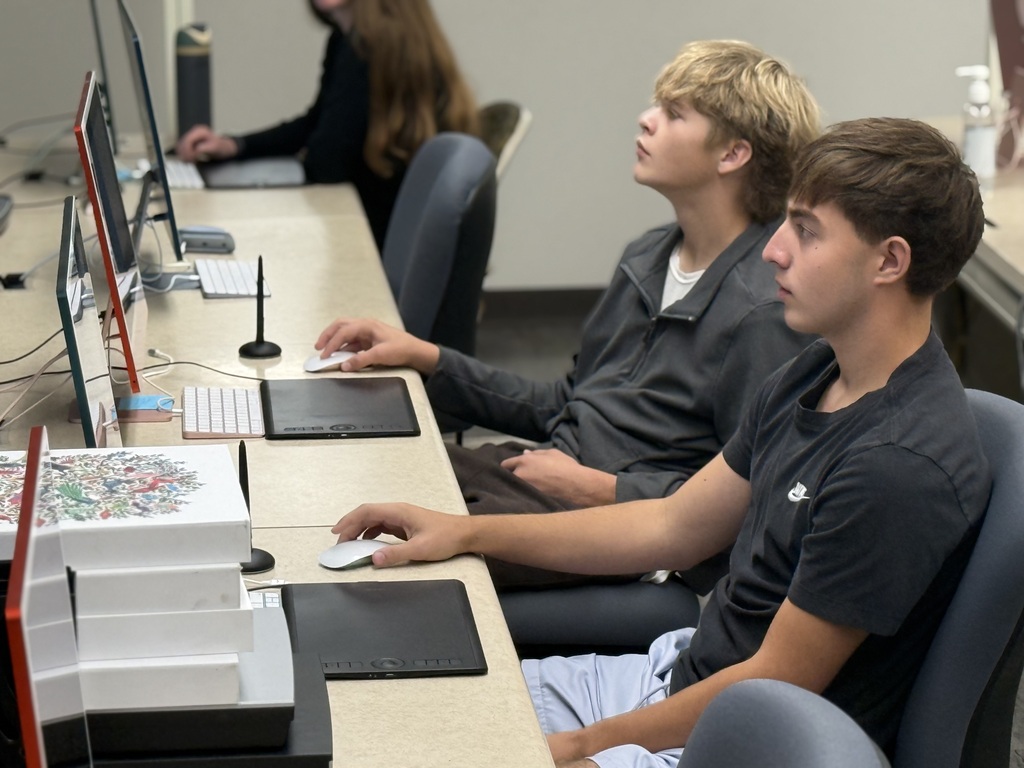 Students attend Art Day at ECC.