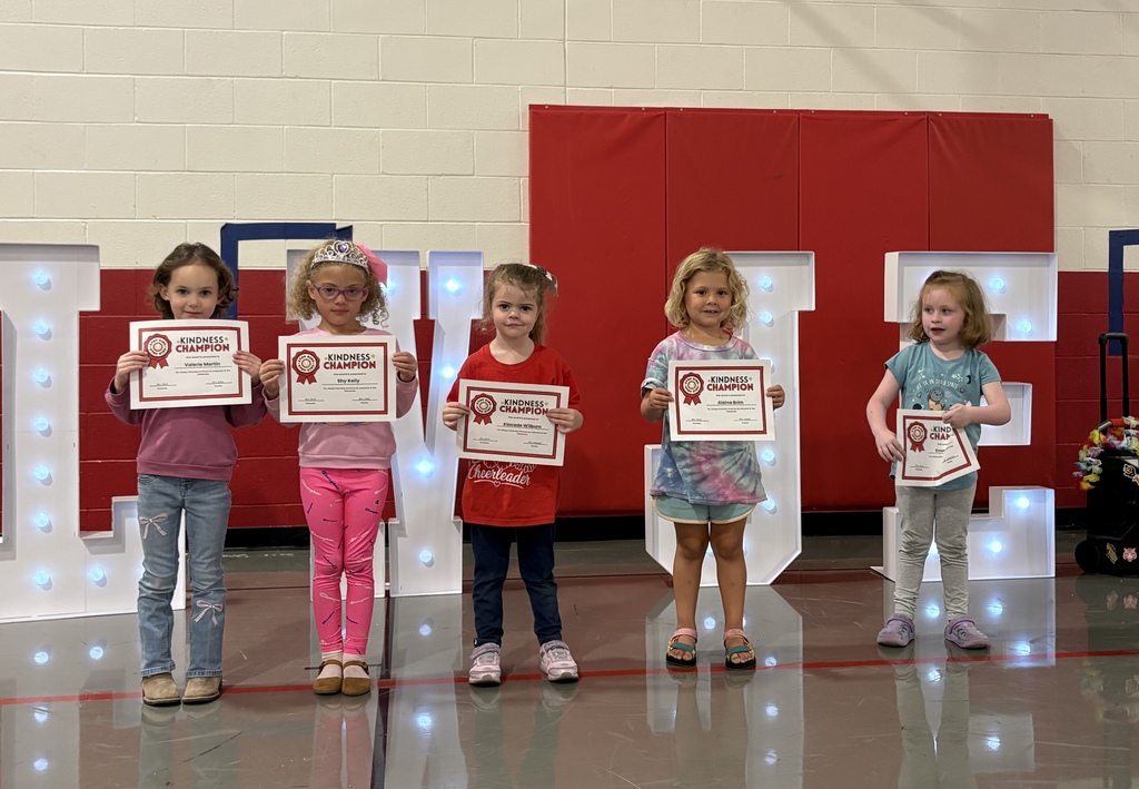 Tiger Cubs students of the month at LWJE!