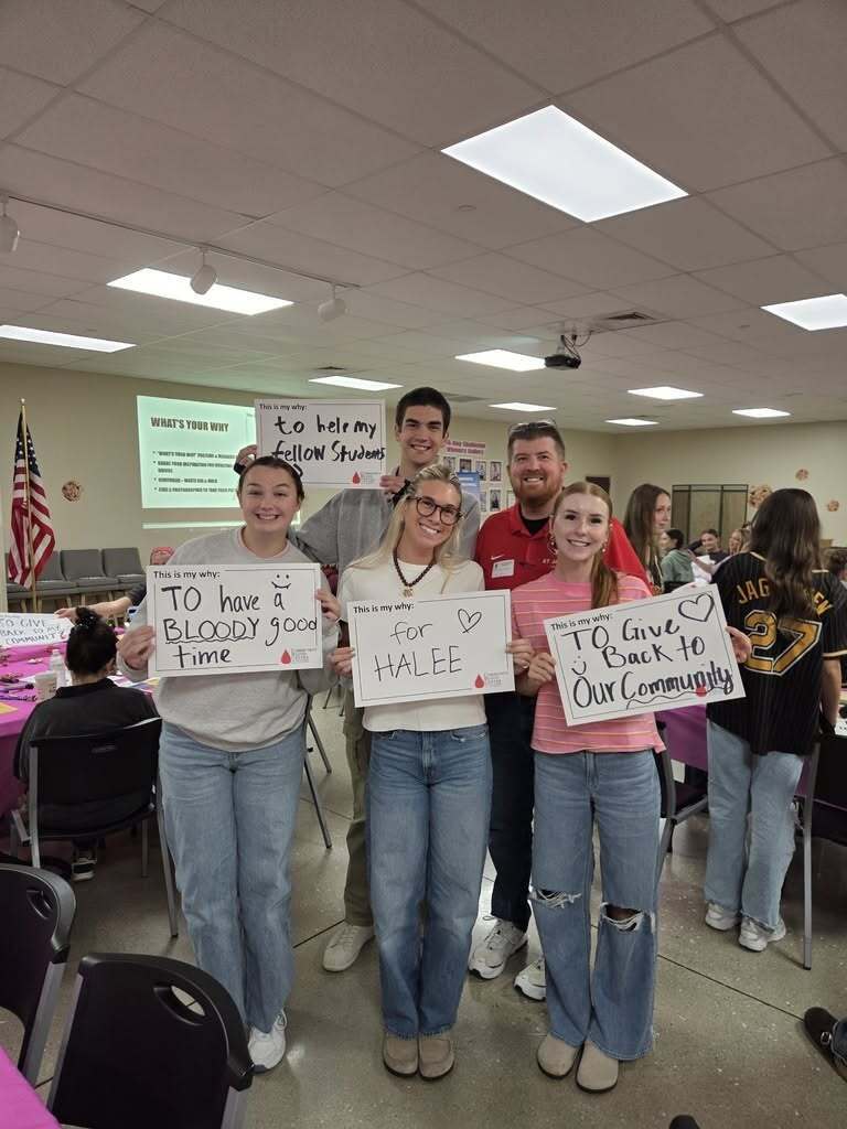 NHS officers attend training with Community Blood Center of the Ozarks.