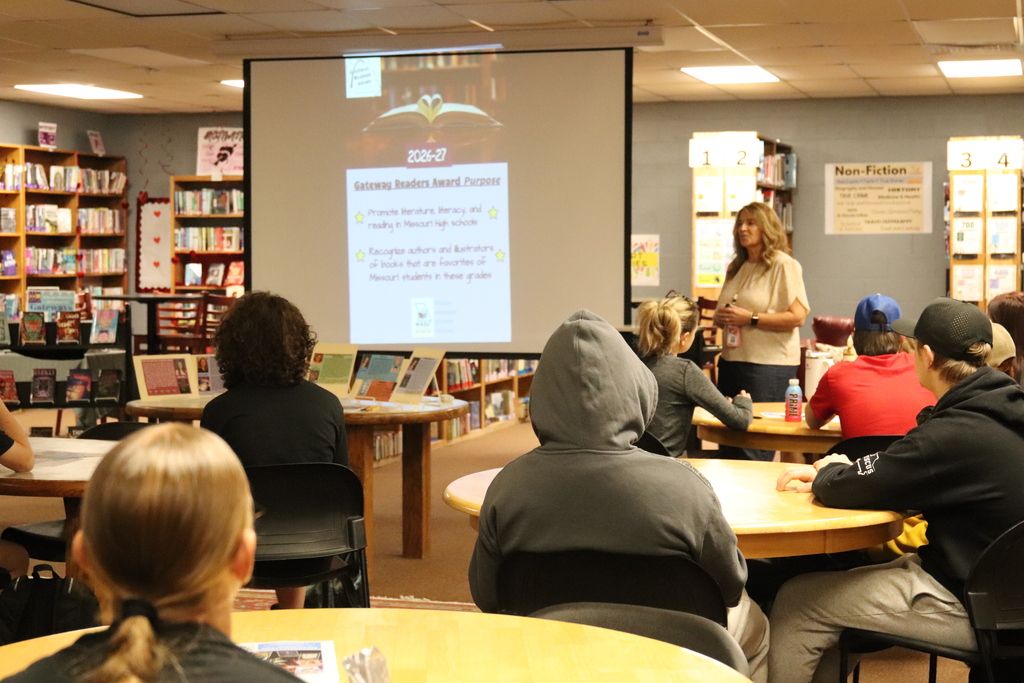 Mrs. Harlan presenting Gateways