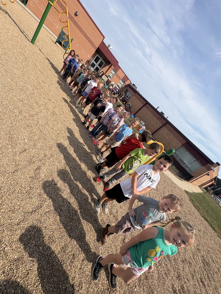 Kindergarten uses critical thinking on the playground for the Push and Pull unit.