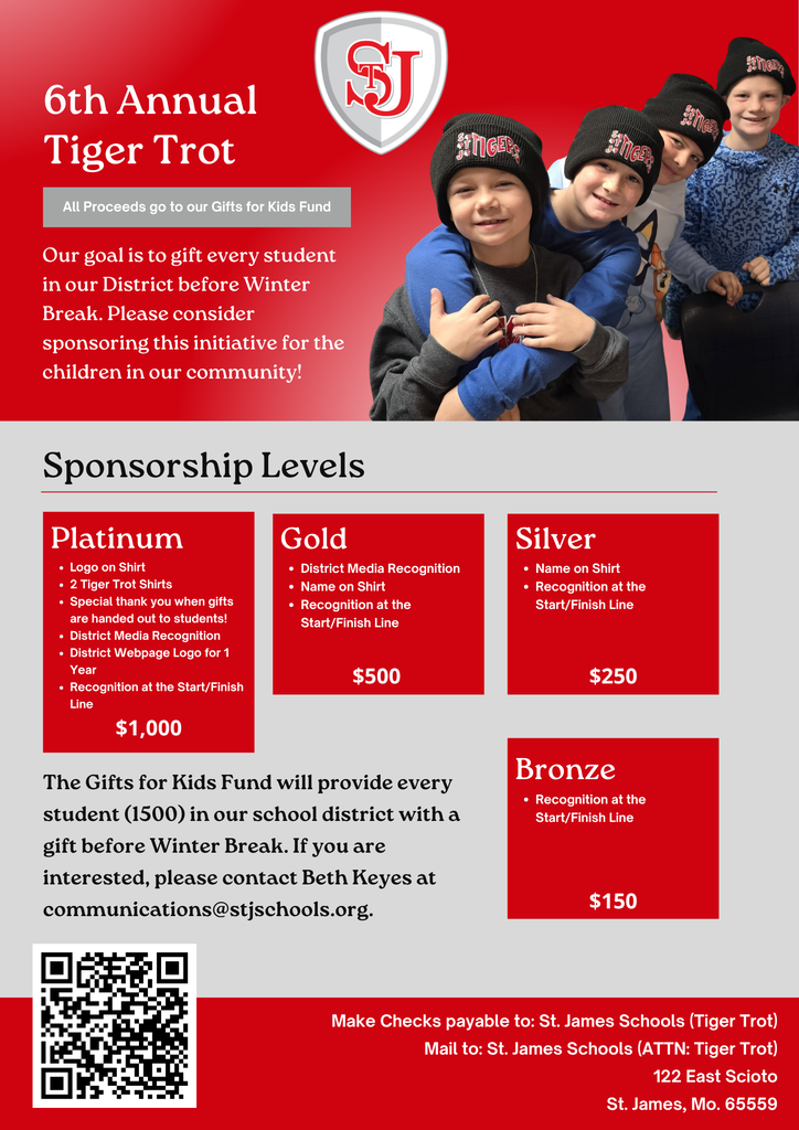 Sponsorship opportunities are available!