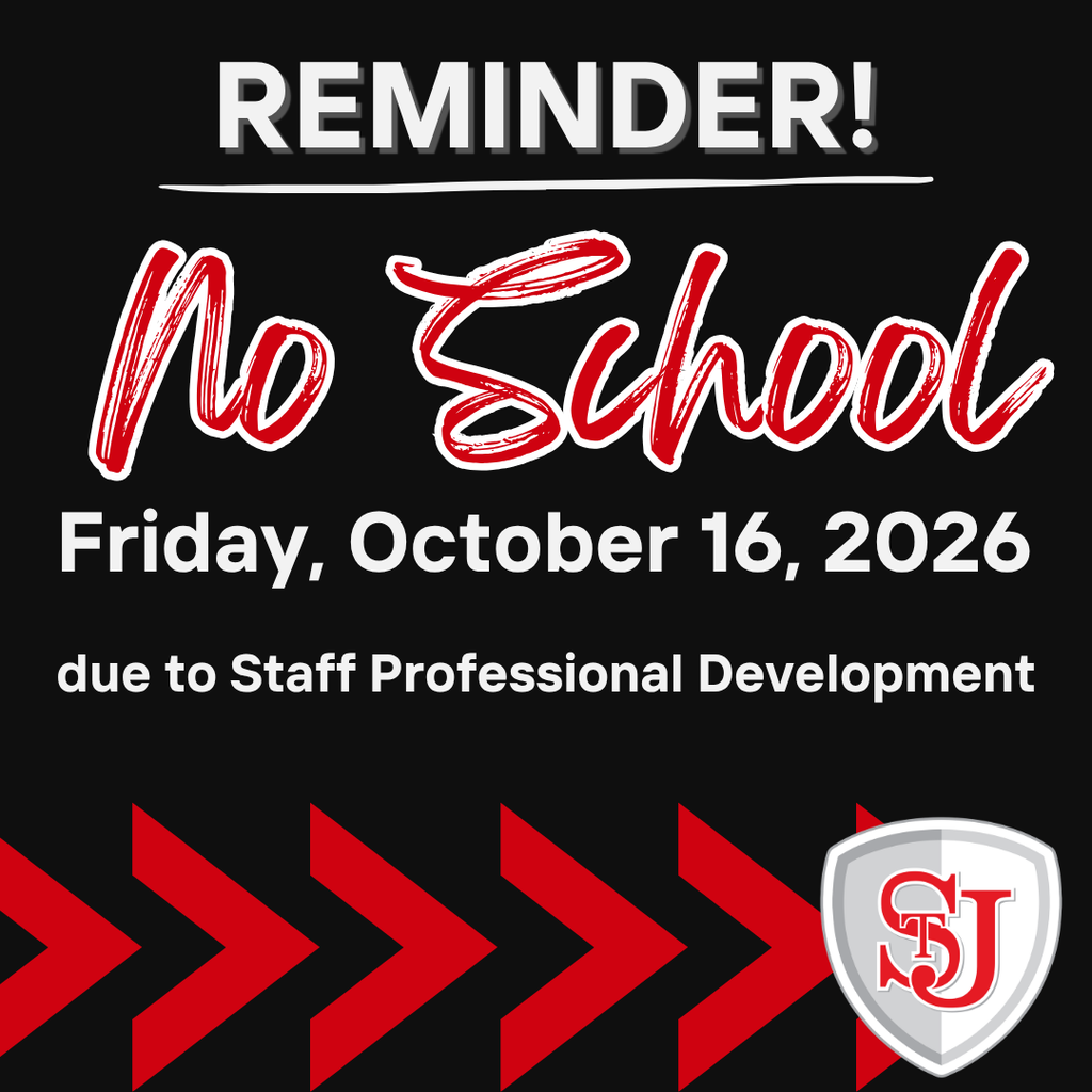 REMINDER! No School Friday, October 16, 2026.