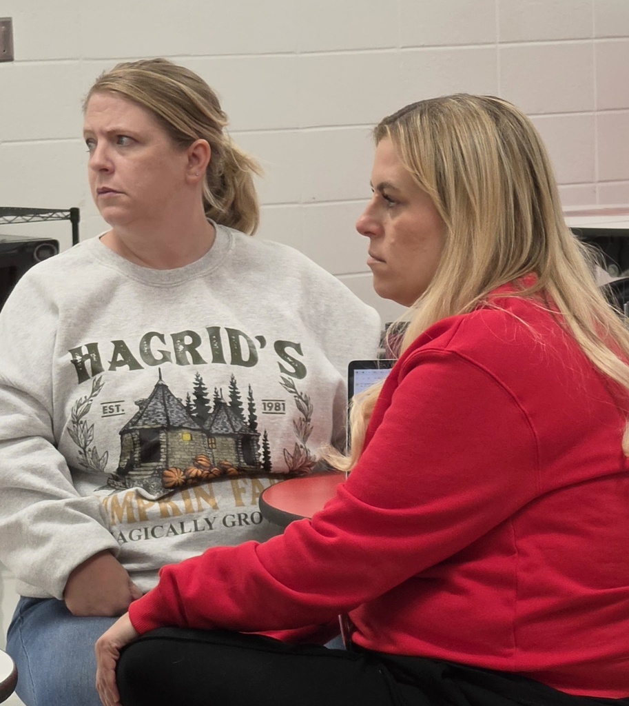 St. James teachers collaborate during professional development.
