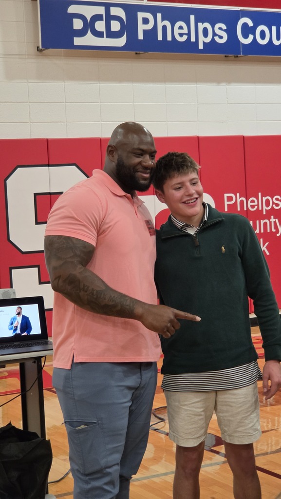 KD Hill shares message of resilience to St. James students.