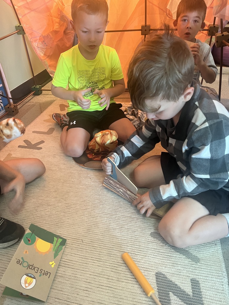Tiger Cubs work on following instructions and teamwork during the camping unit!