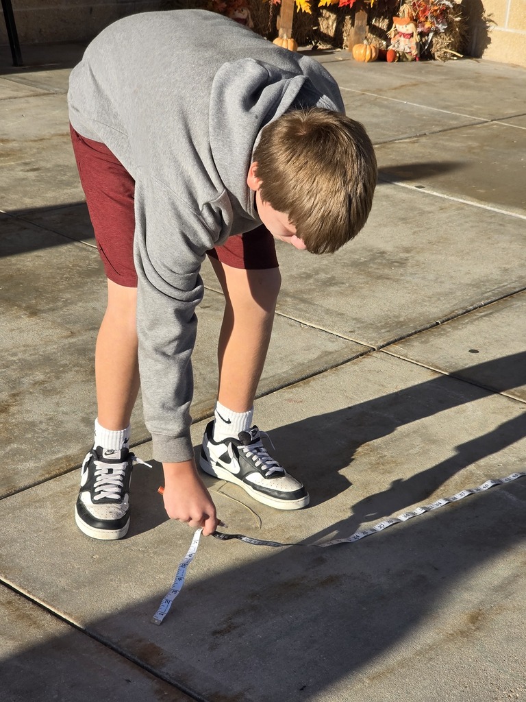 shadow measuring 
