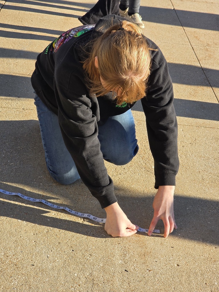 Shadow measuring