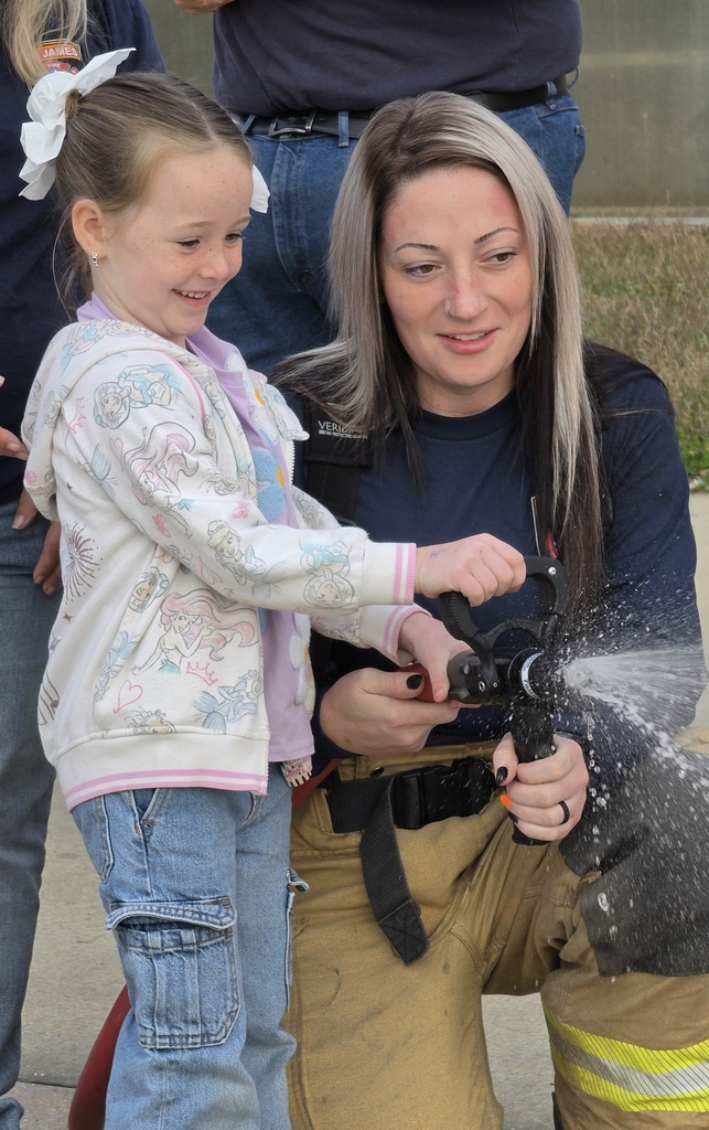 Community Helpers Day with St. James Fire Protection District