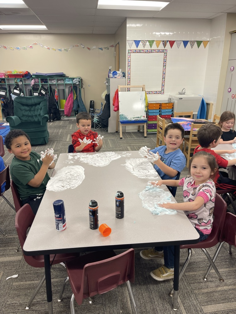 Shaving Cream Writing