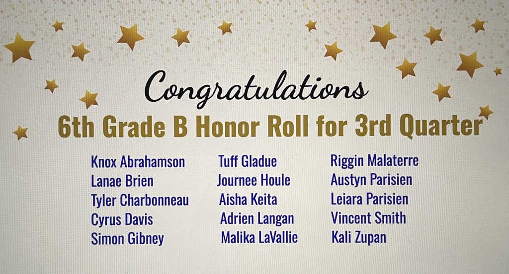 Honor Roll
