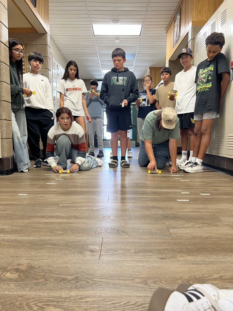 Rubber band car lab