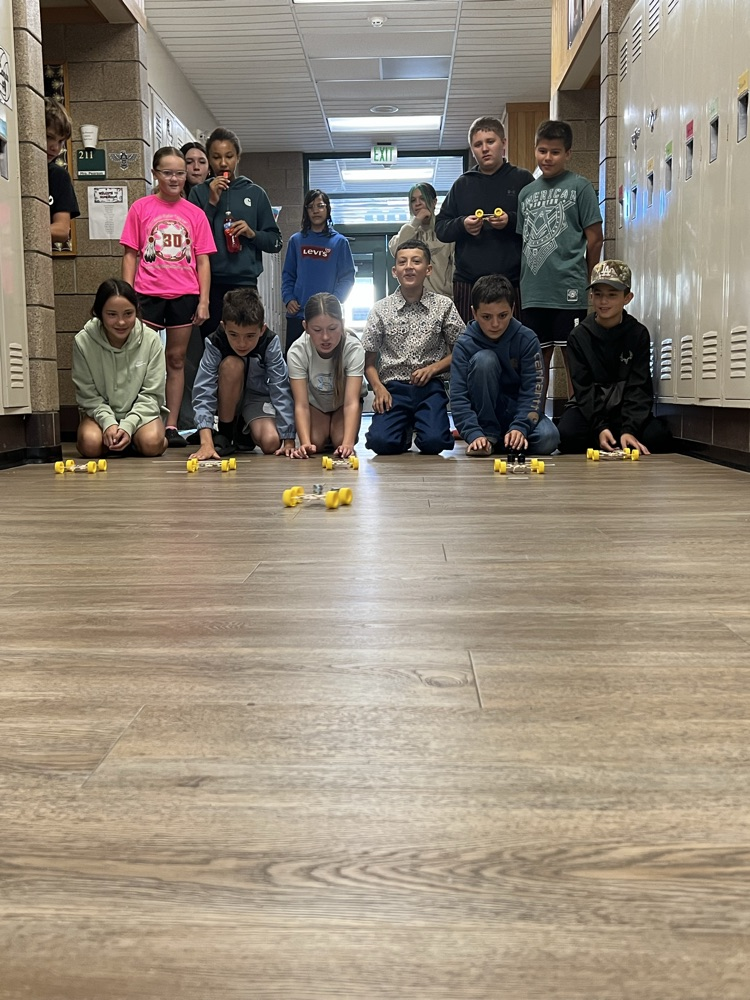 Rubber band car lab