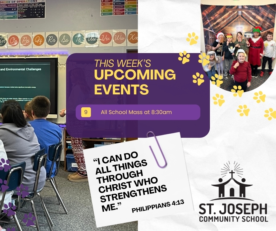 This week activities - January 5-9