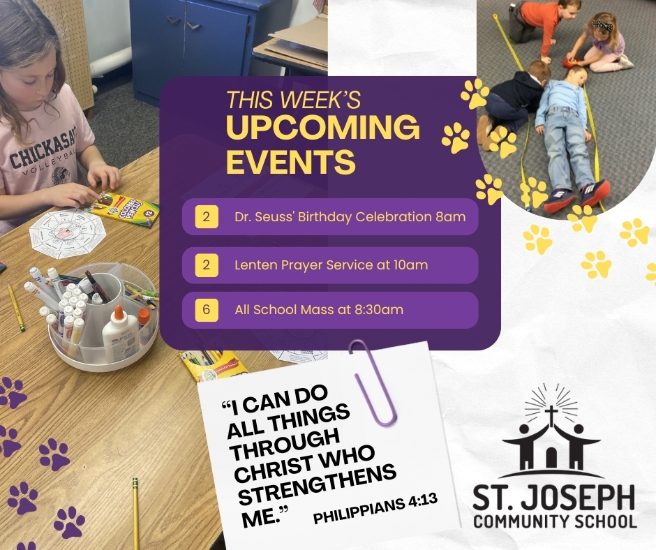 A quick glance at the happenings this week✝️🤩🐾