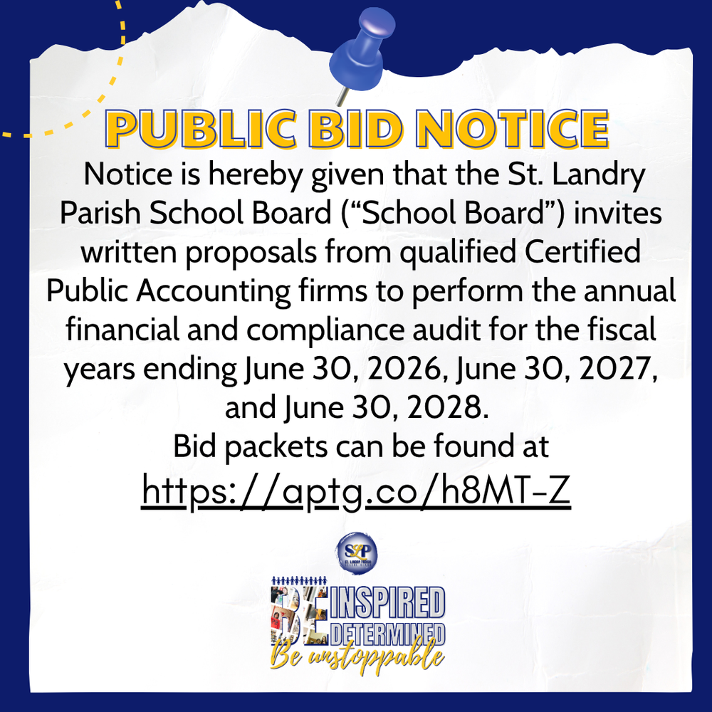 public bid notice