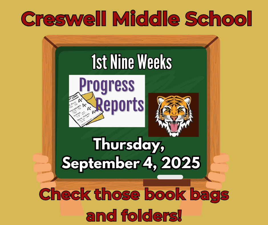 1st 9 Weeks Progress Reports
