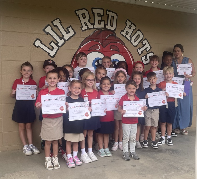 August Lil Red Hots of the Month