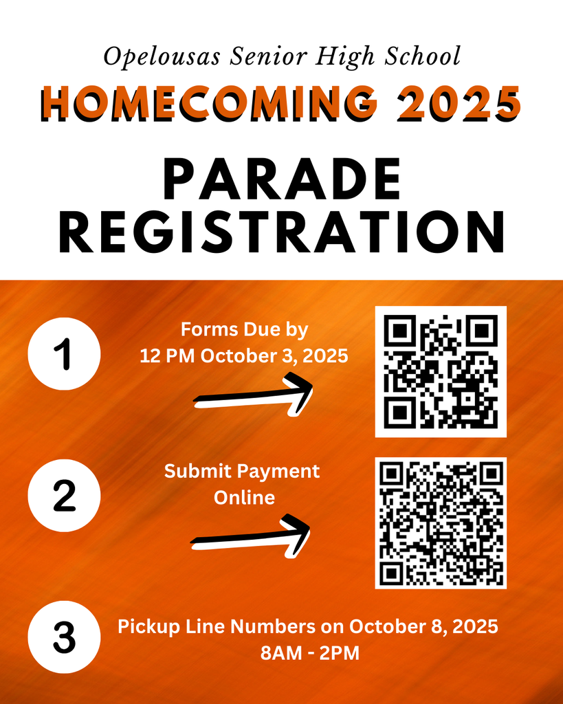 OHS Homecoming Parade 2025 Info