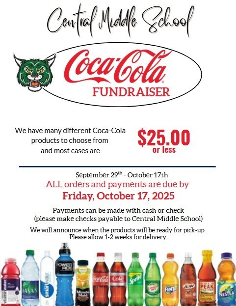 Coca-Cola Fundraiser Flyer