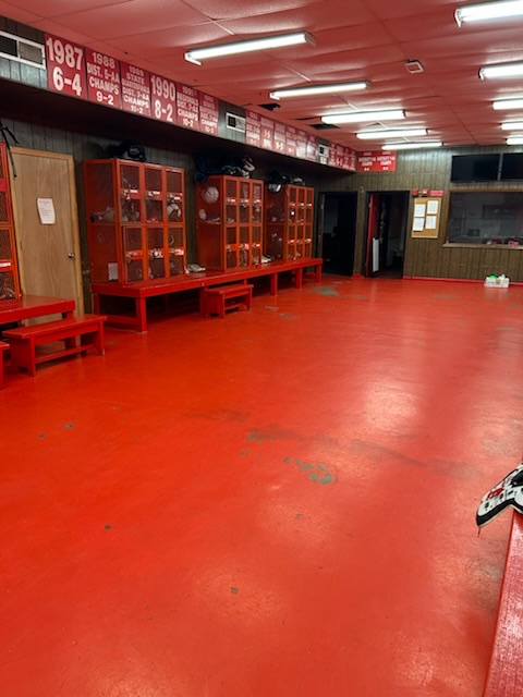 locker room