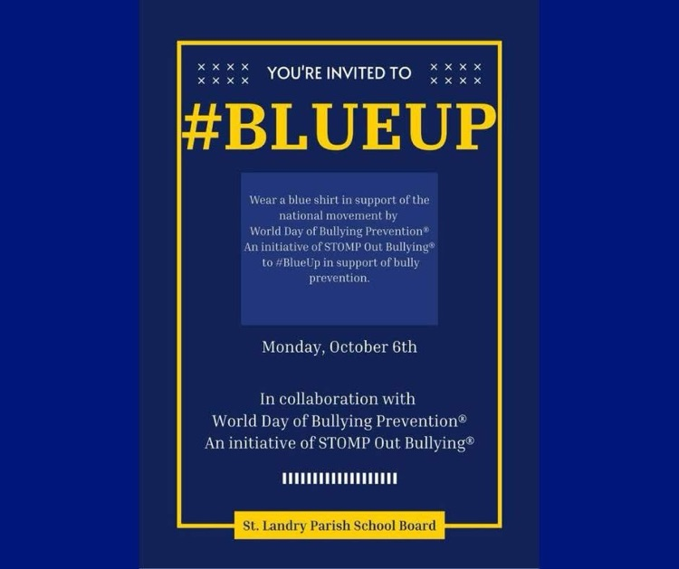 blue shirts on Monday 