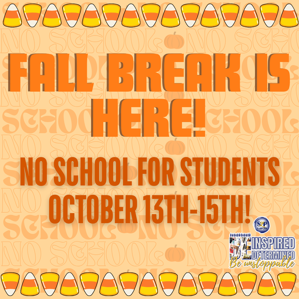 no school for students october 13-15