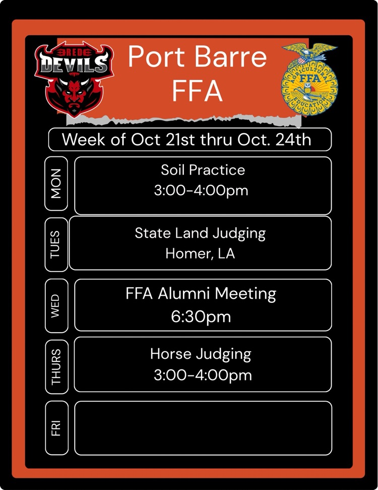 FFA this week
