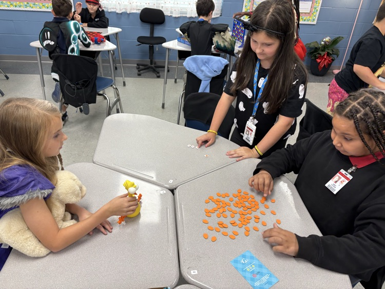 🎲👏 Mrs. Keys’s homeroom wrapped up October with a board game party to celebrate reaching their perfect attendance goal! Hard work + showing up every day = fun rewards! 💯🍎 #AttendanceMatters #GoalGetters #PBEProud