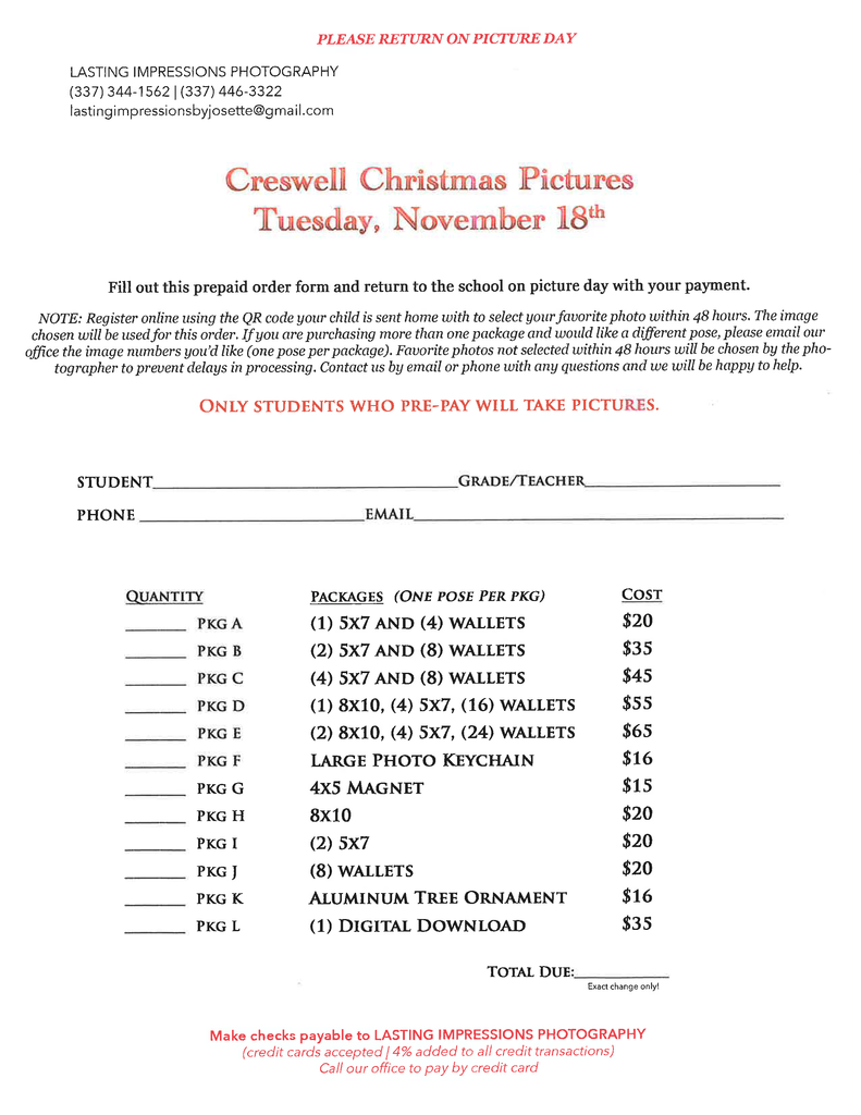 Creswell Christmas Pictures Pay Scale 2025