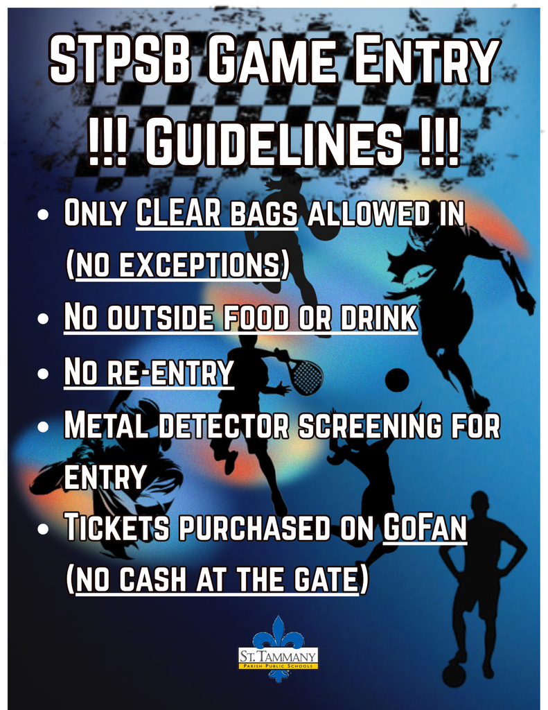 Playoff Game Guidelines