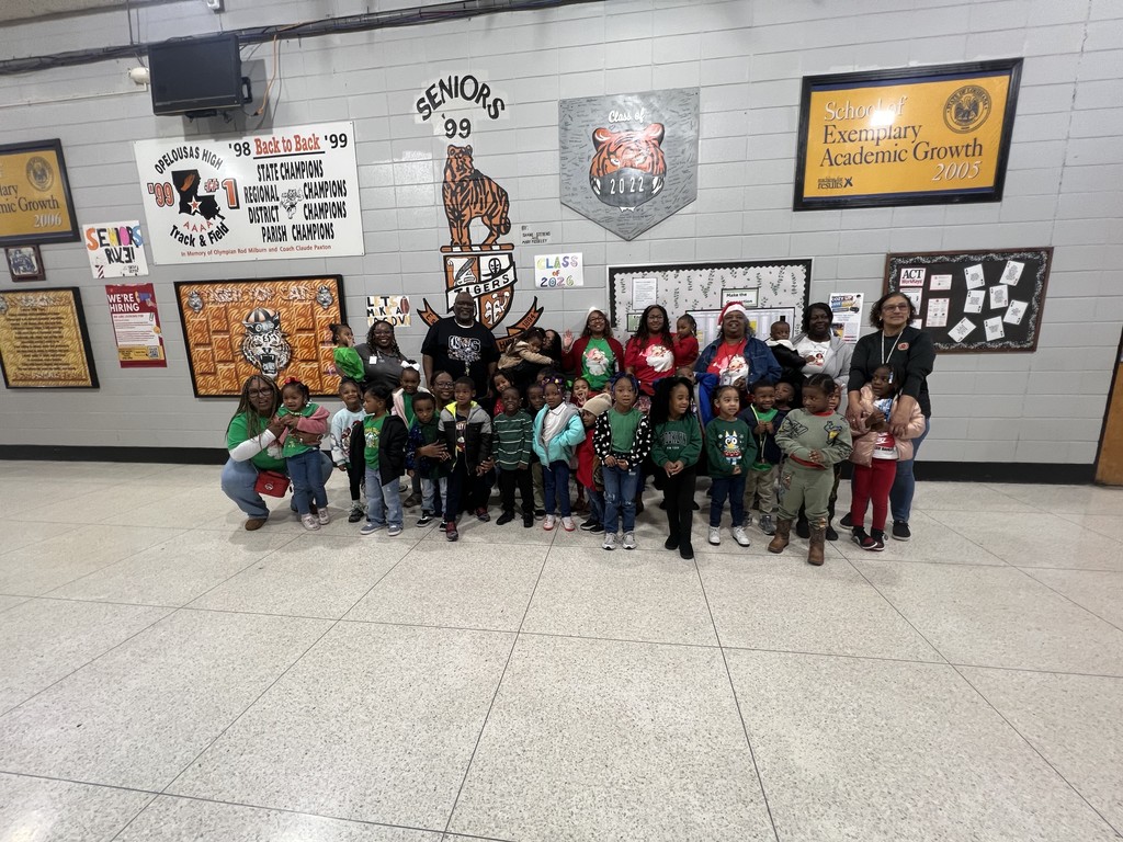 Christmas Cookie activity with Food & Nutrition and Lawtell Head Start students