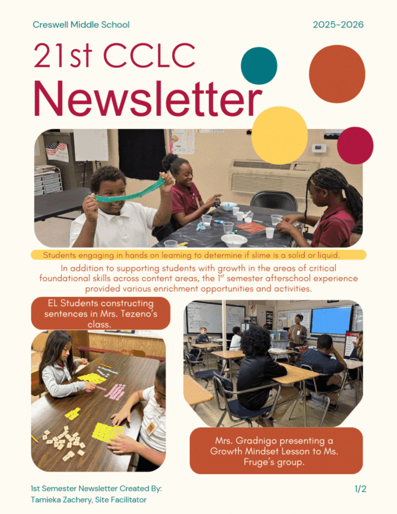 Firstsemester21stcclcnewsletter
