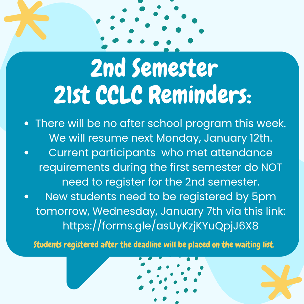 2ndsemester21stcclcreminders
