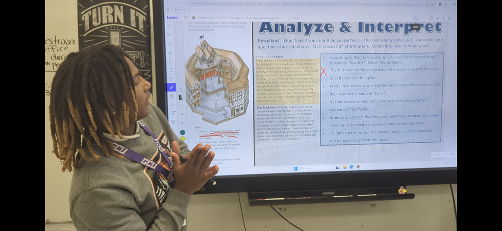 Anthony is explaining why letter A is not a viable selection to a "multiple selection" question.