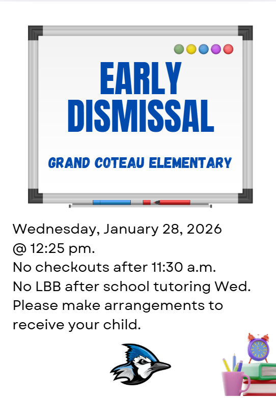 Early dismissal flyer