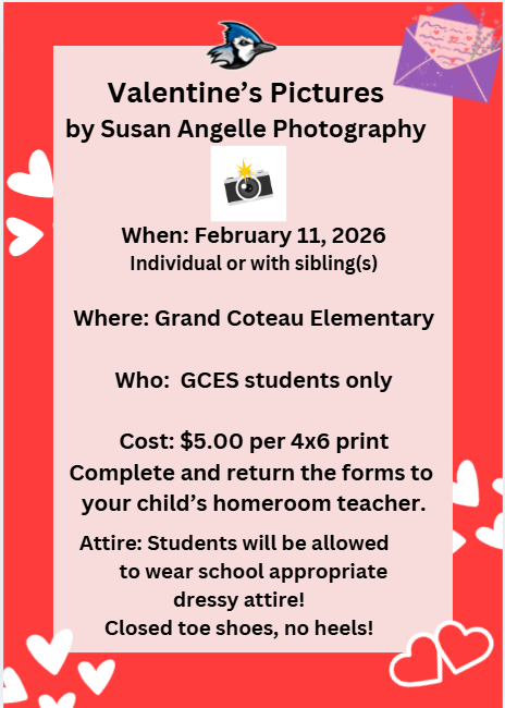 GCES Valentine's Picture Flyer