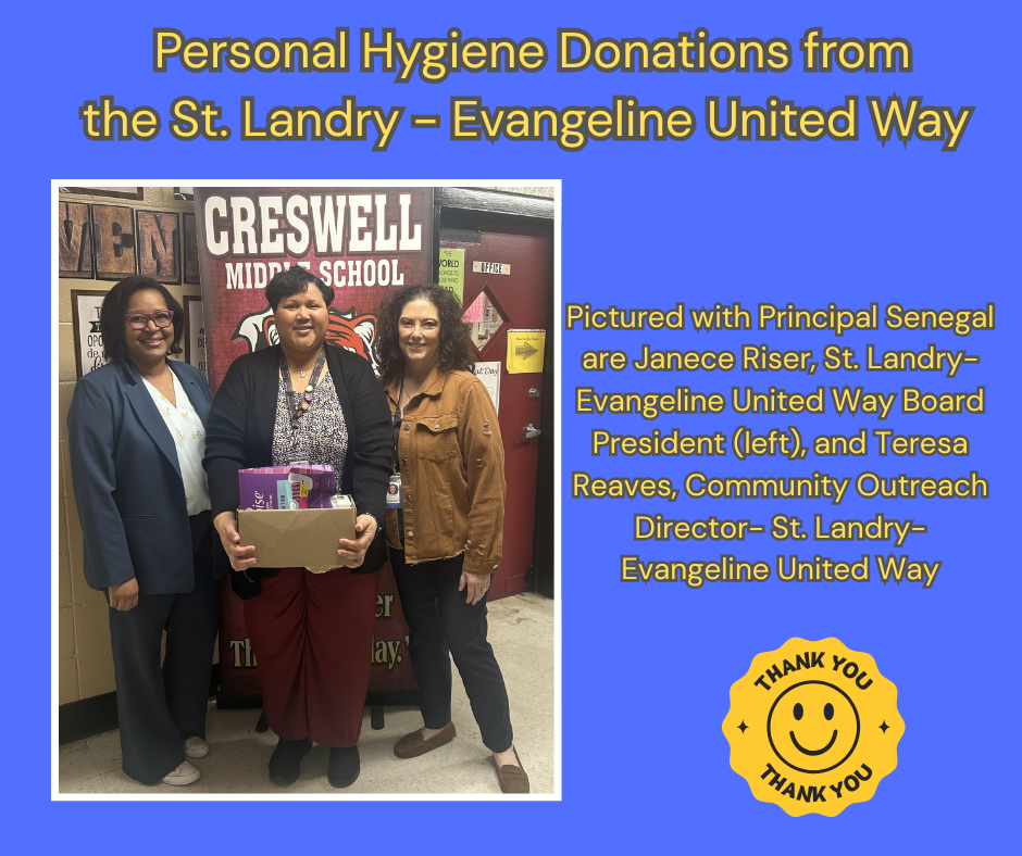 St. Landry - Evangeline United Way Donation