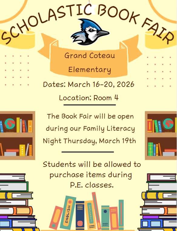 GCES Scholastic Book Fair