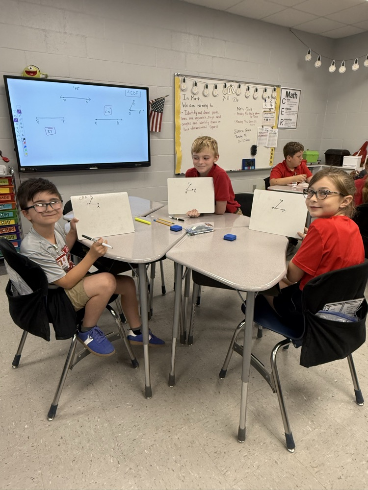 4th graders ♥️ geometry!