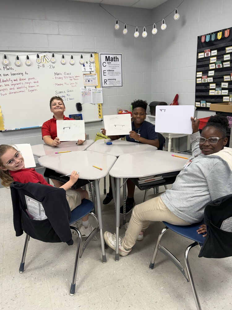 4th graders ♥️ geometry!