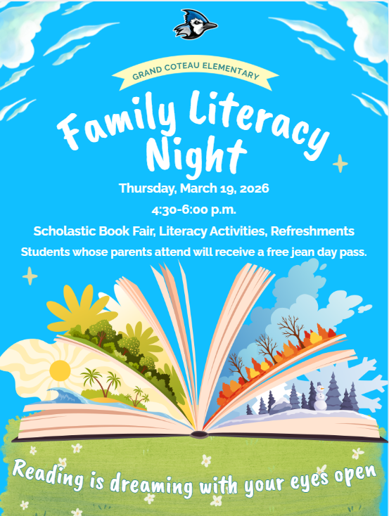 Family Literacy Night Flyer