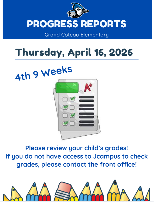 Progress Reports Flyer