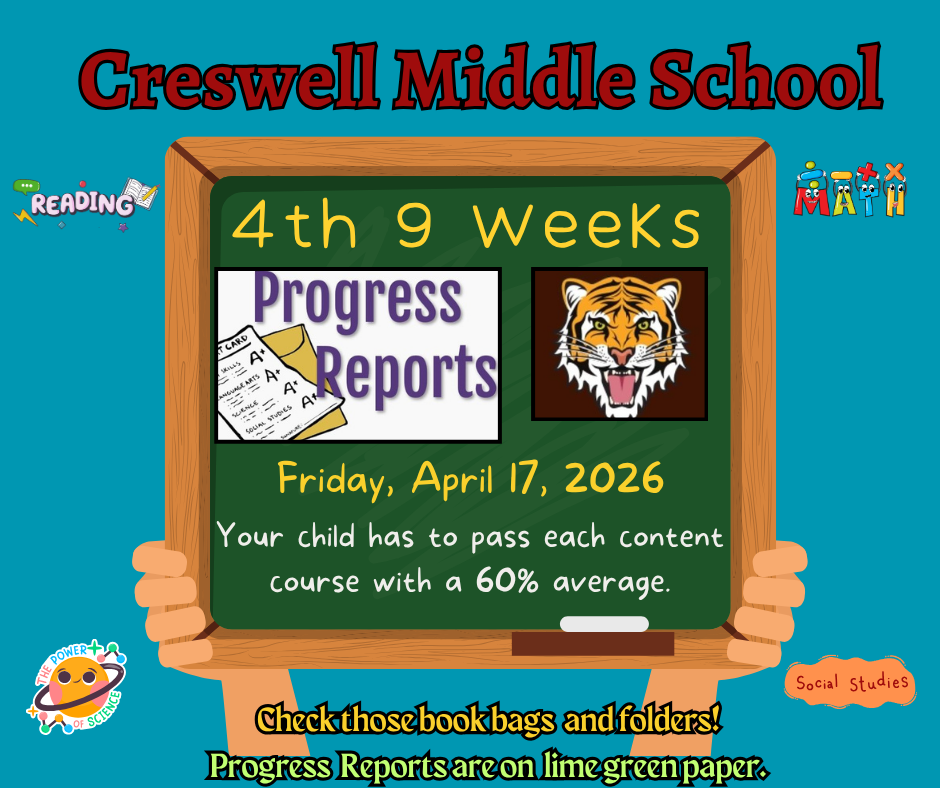 4th 9 Weeks Progress Reports a