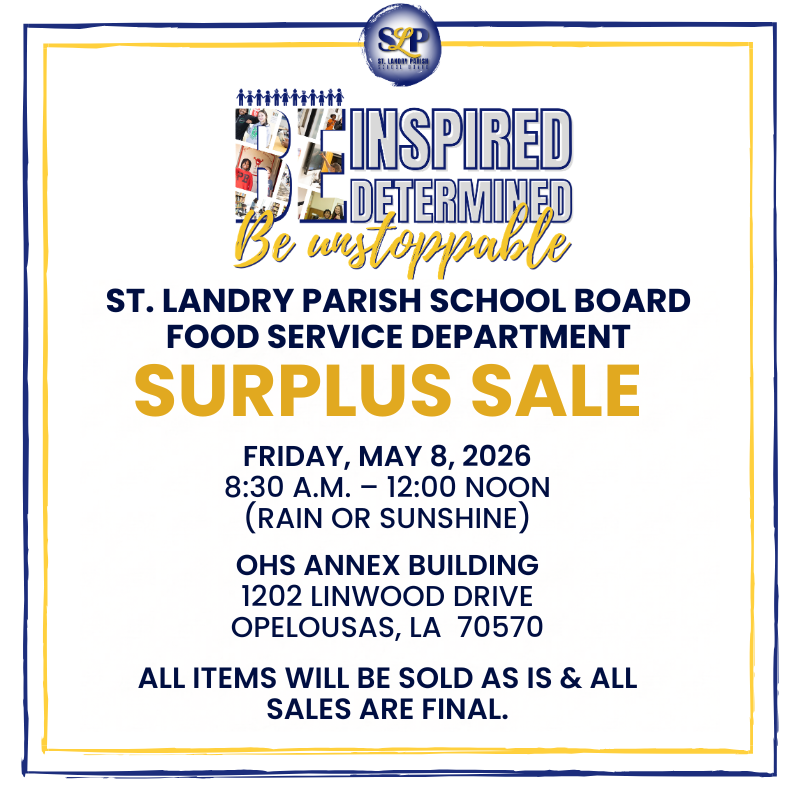SURPLUS SALE