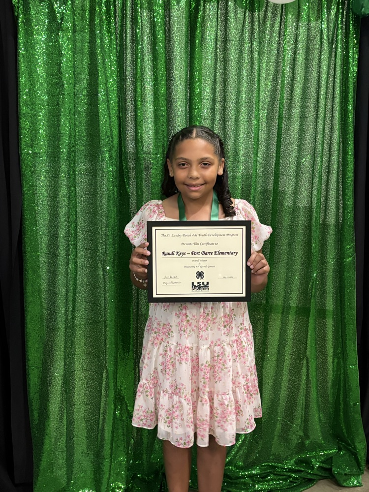 Randi- overall winner discovering 4H