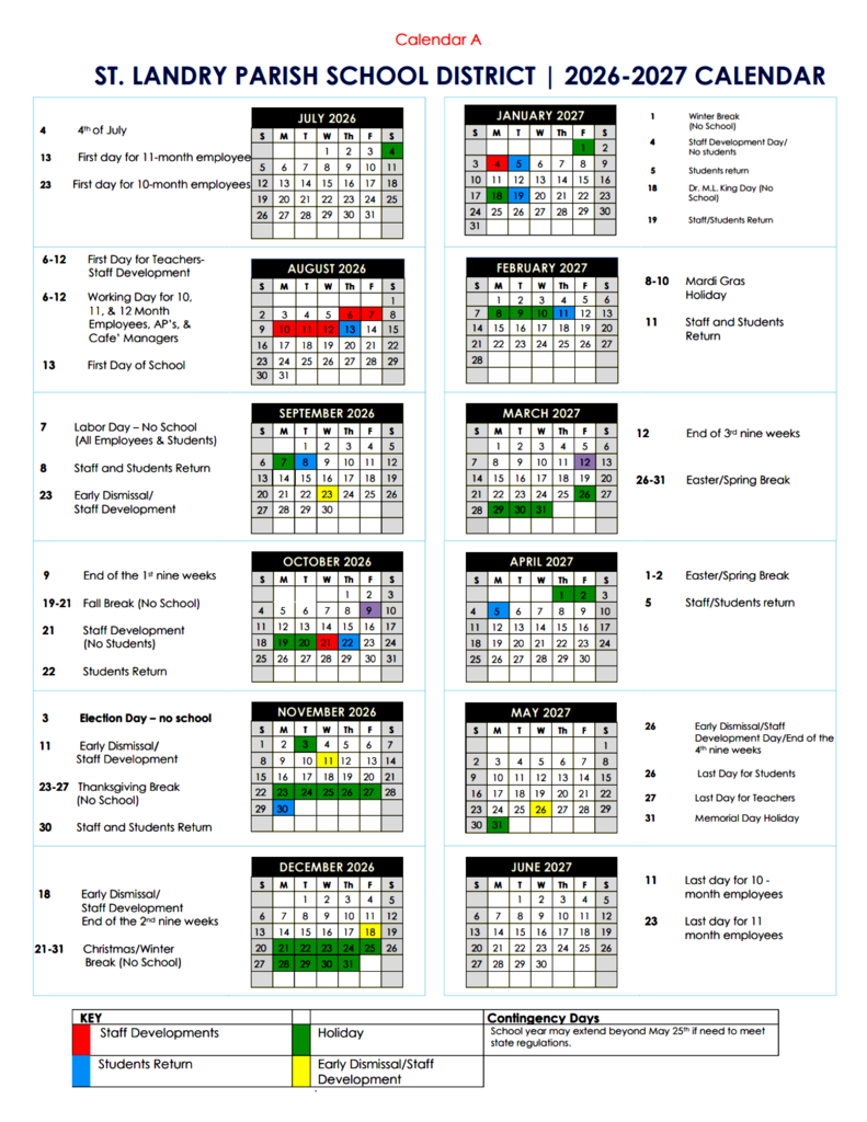 Calendar
