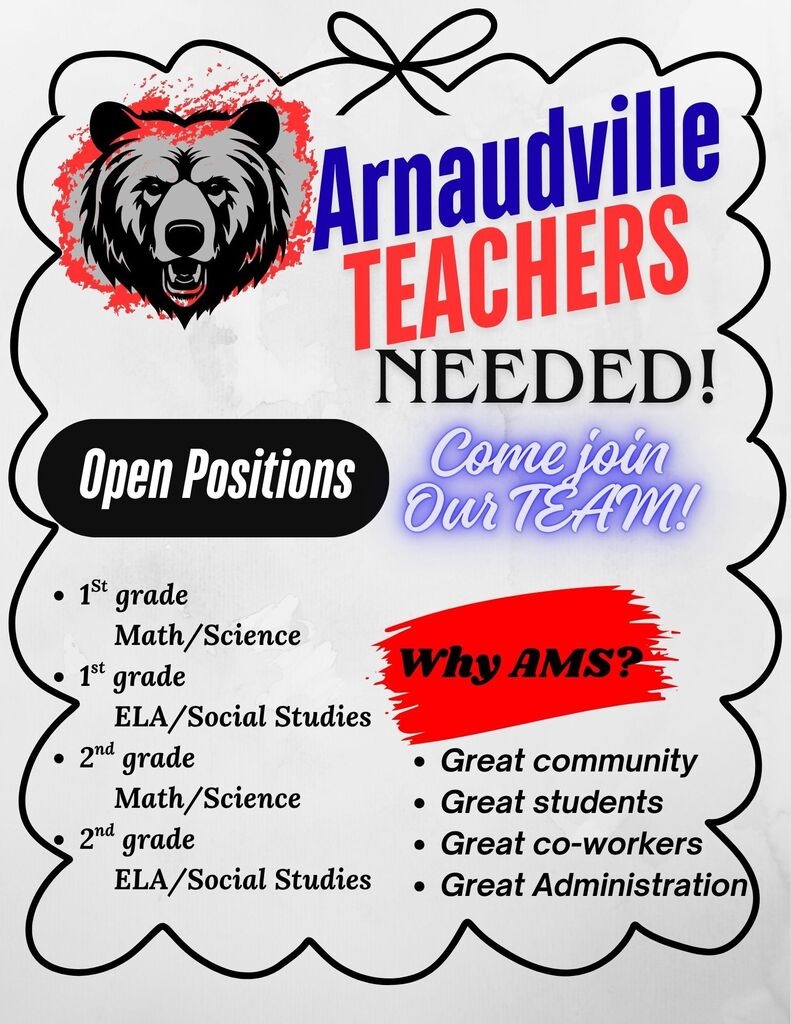 Teachers needed
