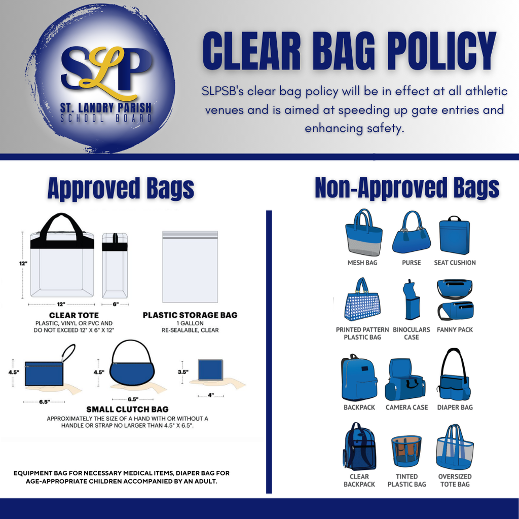 clear bag policy